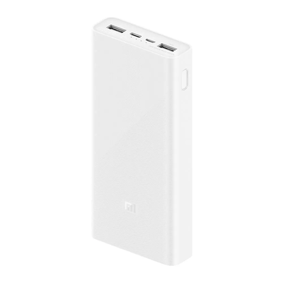 Аккумулятор Xiaomi Mi Power Bank 3 20000 (PLM18ZM), белый