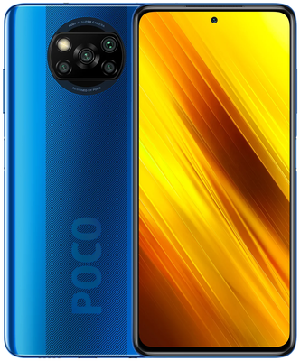 Смартфон Xiaomi POCO X3 NFC 6/128 ГБ RU, синий кобальт