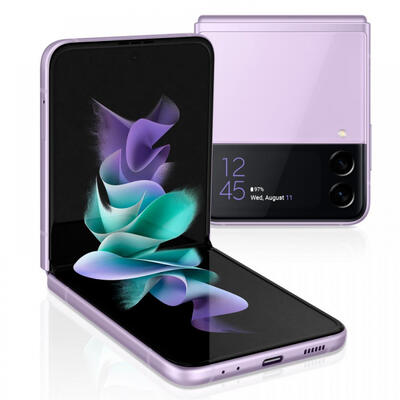 Смартфон Samsung Galaxy Z Flip 3 256 ГБ лаванда RU