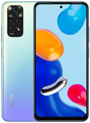 Смартфон Xiaomi Redmi Note 11 4/128 ГБ RU, Dual SIM (nano-SIM), звездный синий