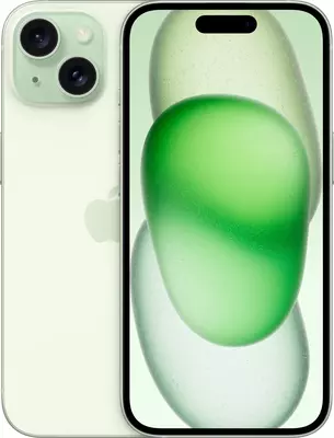 Смартфон Apple iPhone 15 128 ГБ, Dual: nano SIM + eSIM, зелeный, Global